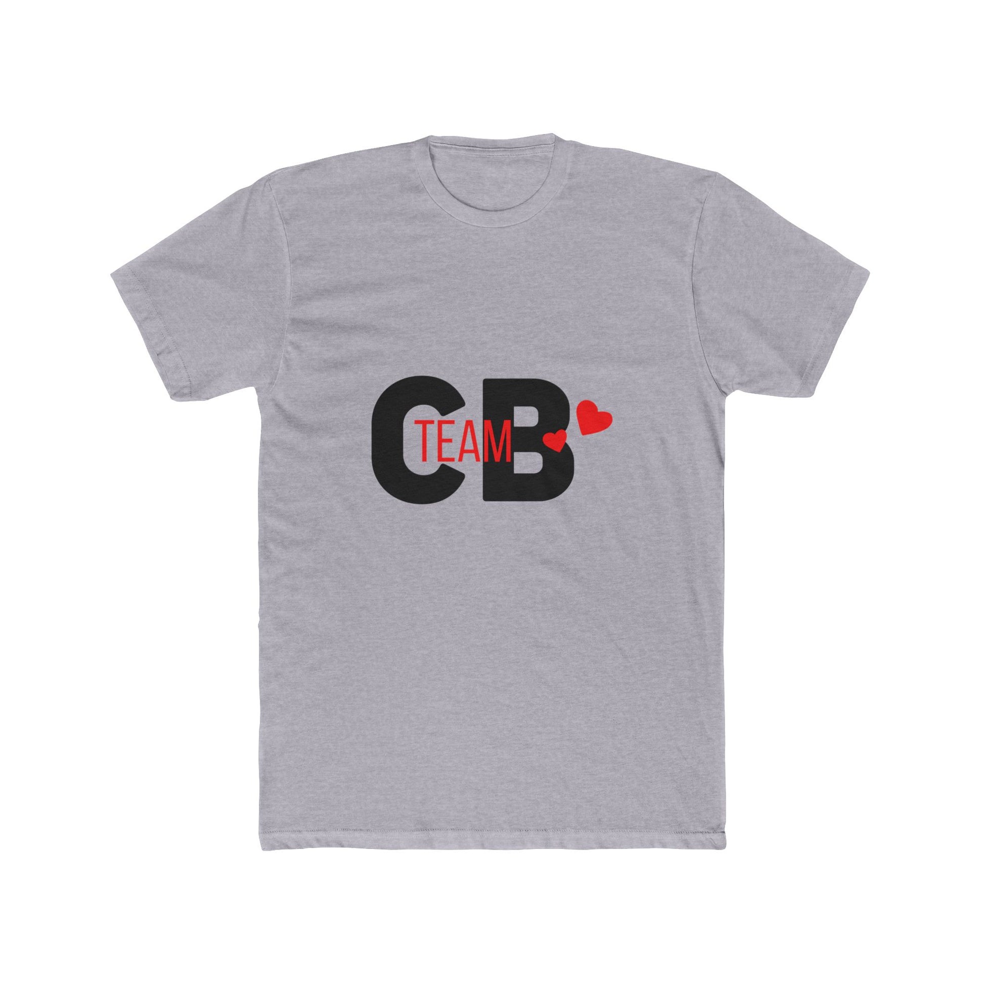 Heart Team Unisex Cotton Tee - snazzymerch