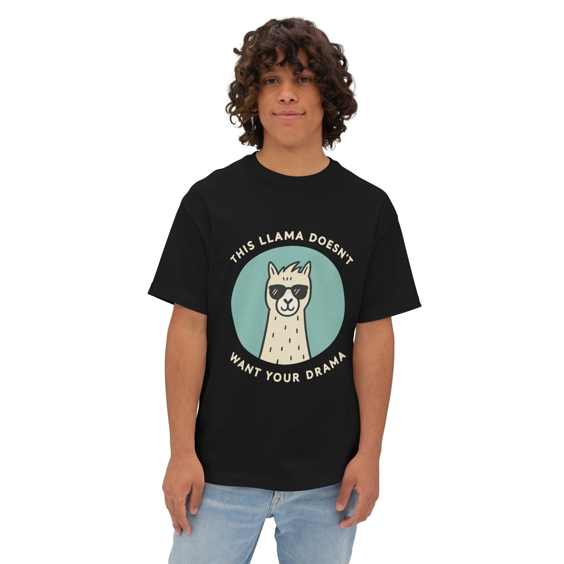 Oversized boxy Tee – Snazzy Drama Edition Printify