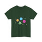 Color Pop Charm Patch Unisex Heavy Cotton Tee - snazzymerch