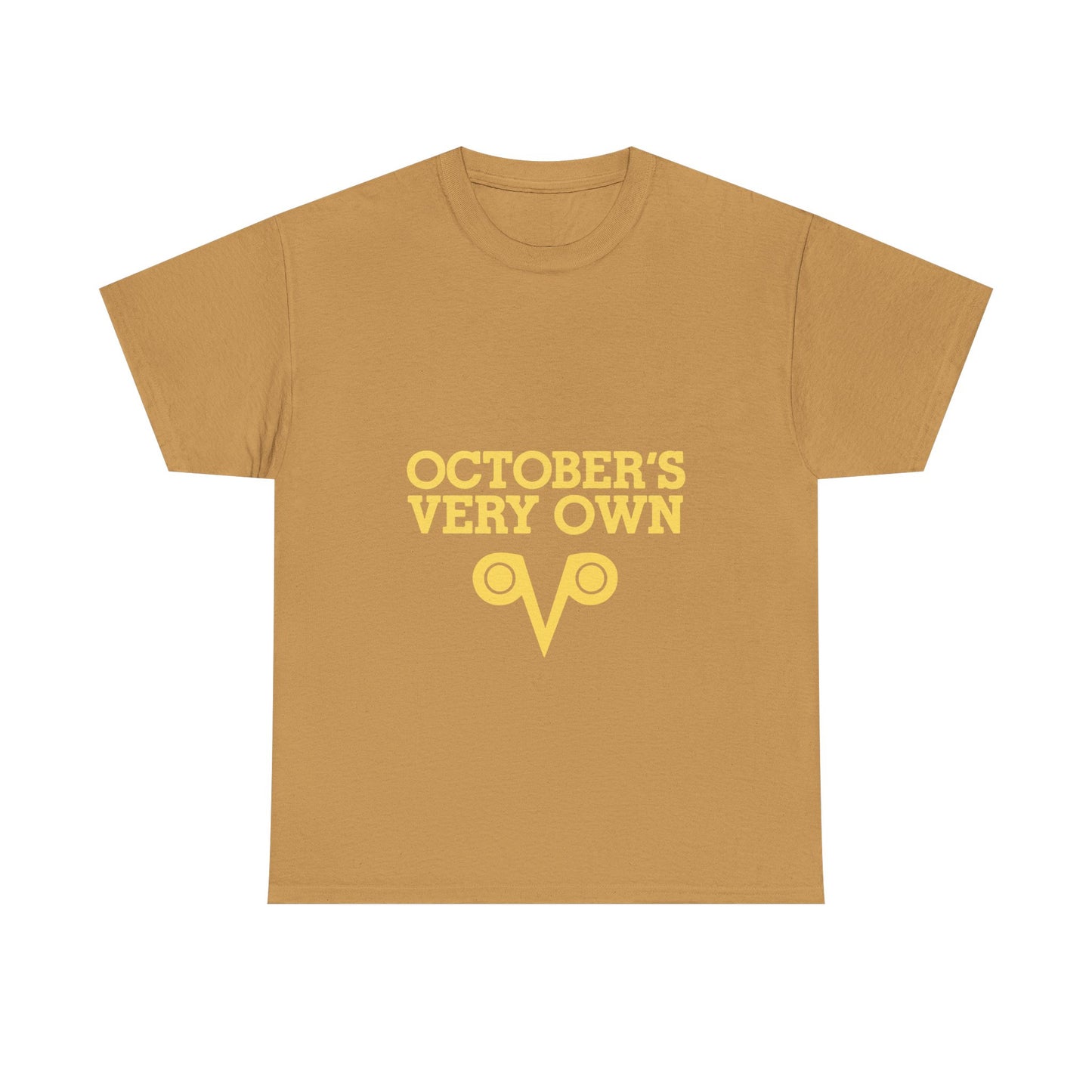 October’s Very Own Bold Logo Heavy Cotton Tee Printify