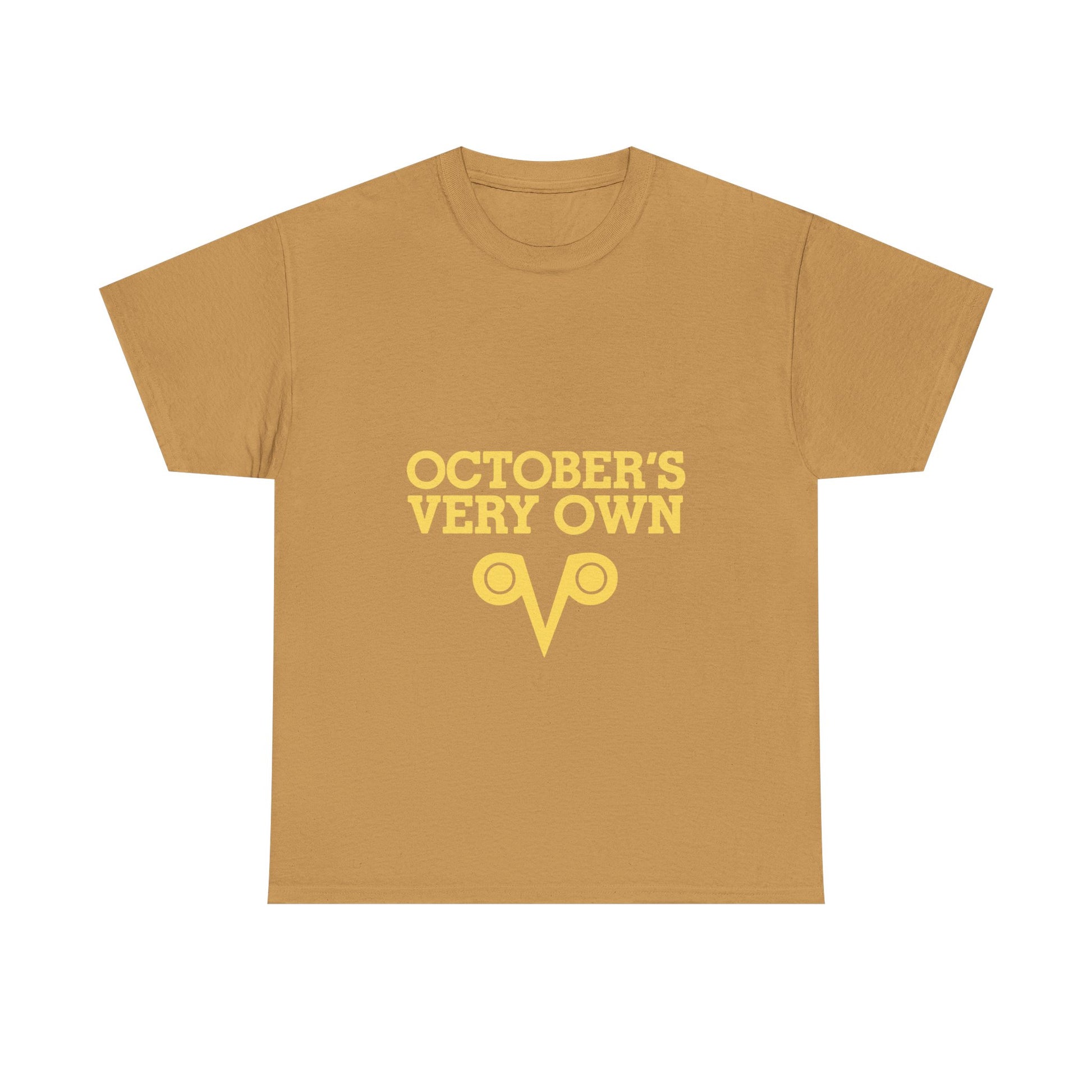 October’s Very Own Bold Logo Heavy Cotton Tee Printify