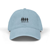 Retro Rock Vibes Denim Hat (Embroidery) - snazzymerch