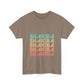 Retro Pop Lines Unisex Heavy cotton tee Printify