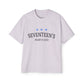 Blue Star Cluster Men's Heavy Oversized Tee - snazzymerch