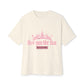 BP Crown Logo – Oversized Boxy Tee Printify