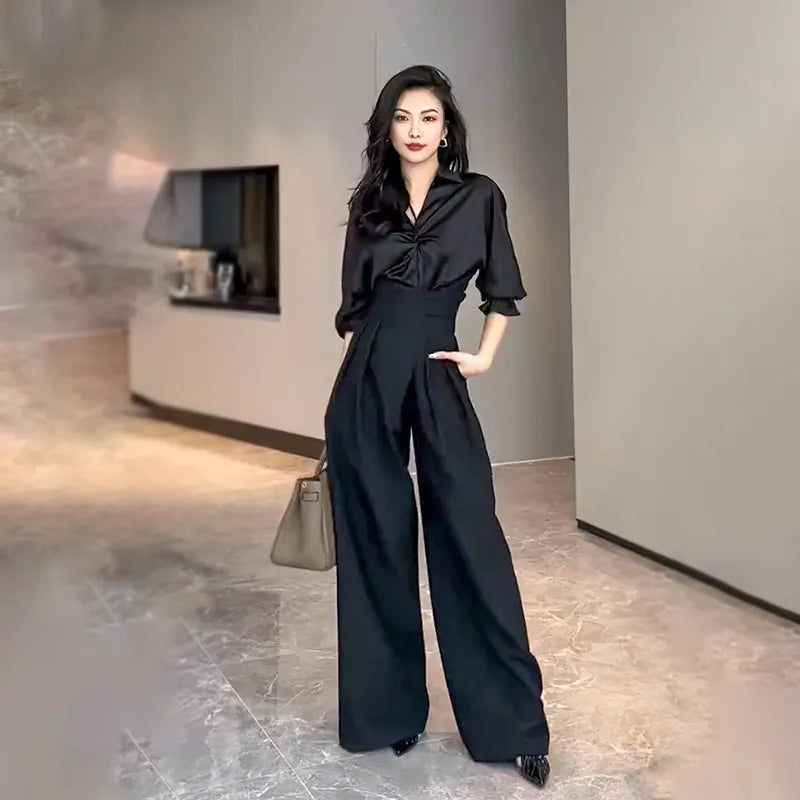 Fashion Drooping Wide-Leg Pants snazzymerch