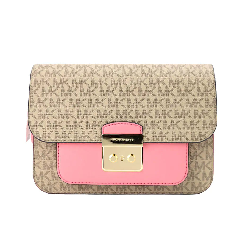 Michael Kors Sloan Editor Leather Flap Crossbody Bag snazzymerch