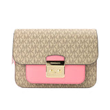 Michael Kors Sloan Editor Leather Flap Crossbody Bag snazzymerch