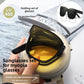Celebrity Off-Duty Fold-Flat Polarized Sunglasses ? Fits Over Glasses Teemdrop