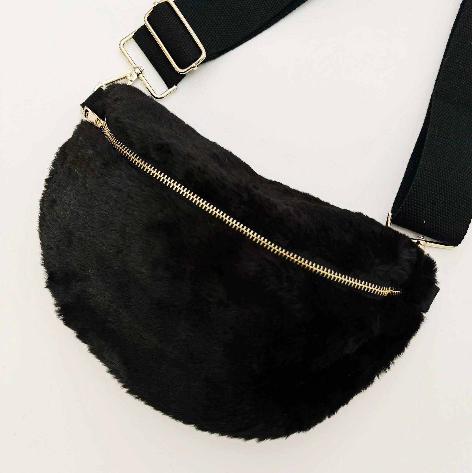 Butter Soft Furly Sling Bag snazzymerch